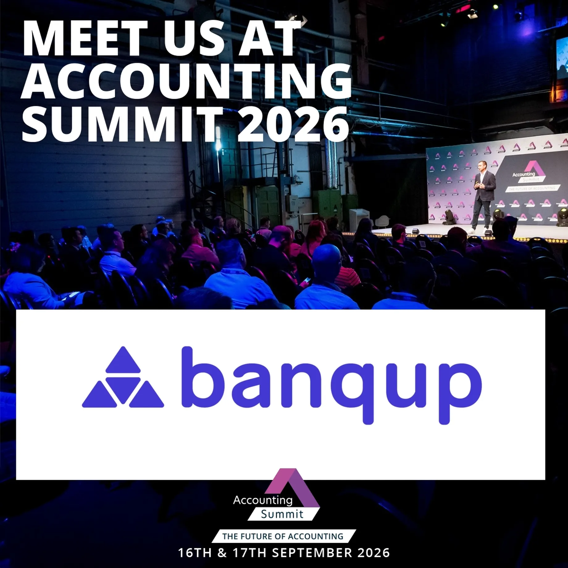 Banqup como expositor en Accounting Summit