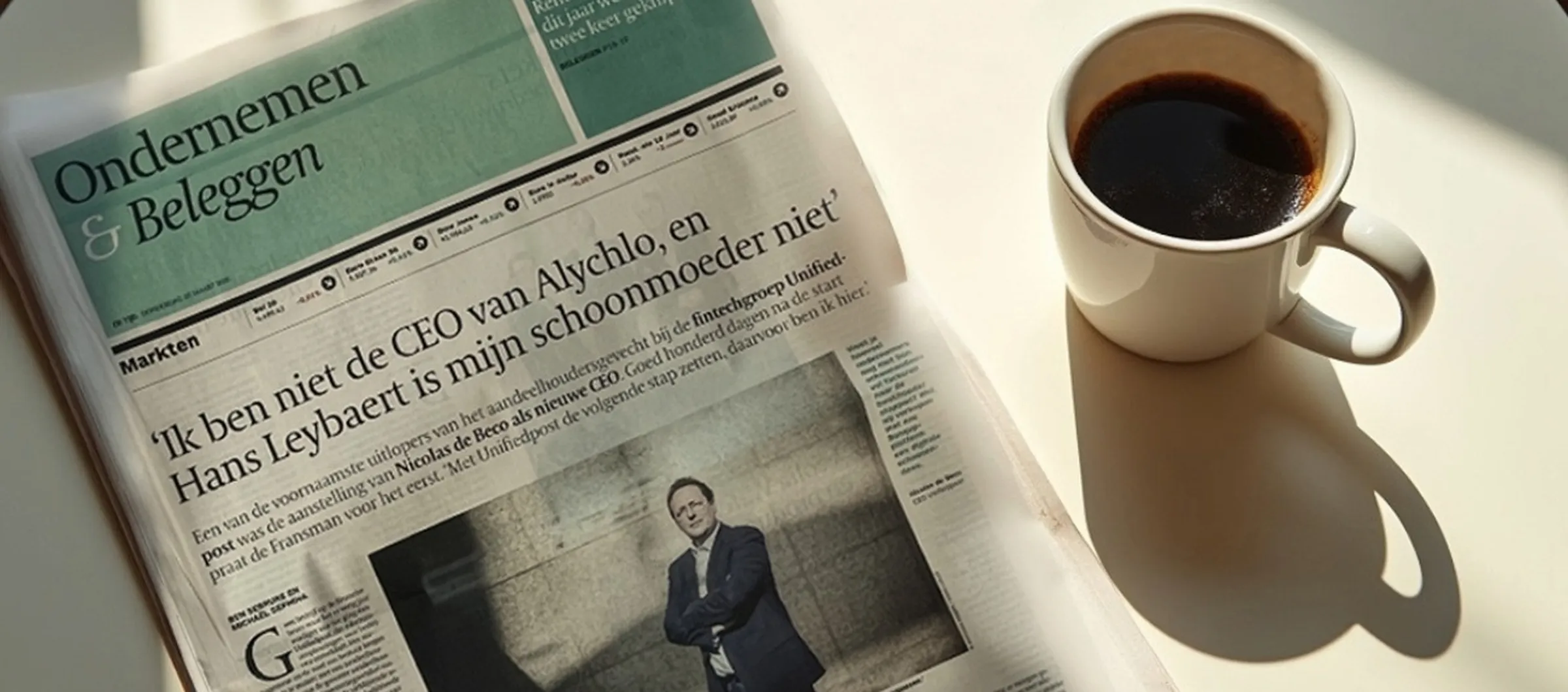 I am not the CEO of Alychlo, and Hans Leybaert is not my mother-in-law" – Banqup CEO Nicolas de Beco on strategy, SaaS transition, and growth