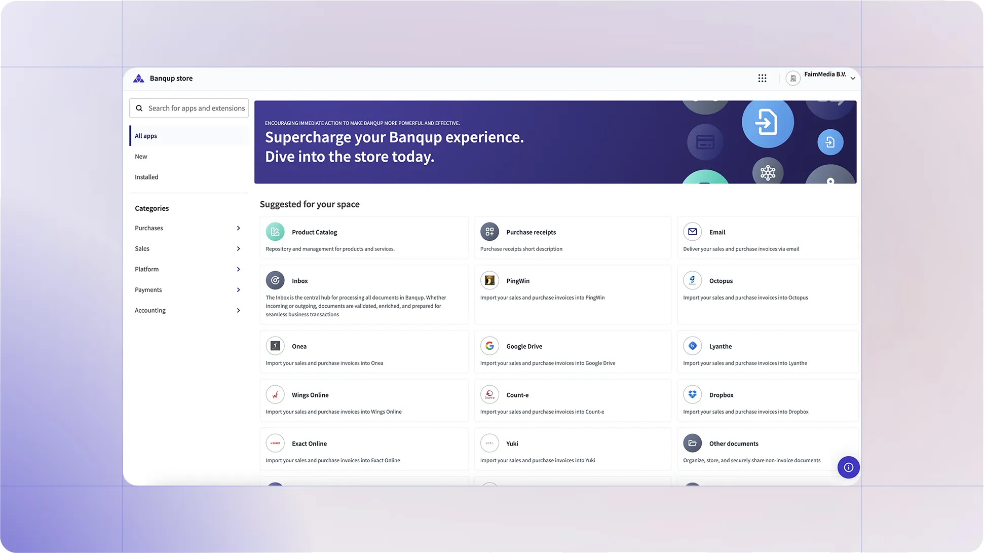 De Banqup Store: jouw hub voor directe integratie